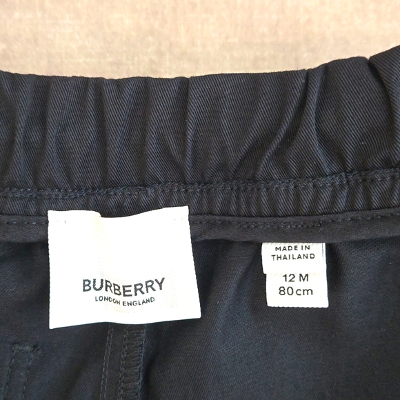 NWOT Burberry Curran Icon Strap trousers/pants, size 12 month - Picture 9 of 9